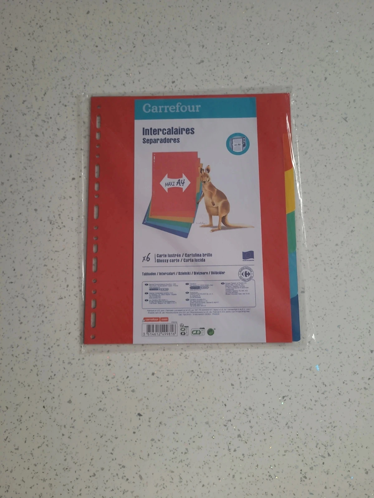 Lot de grandes intercalaires neuves